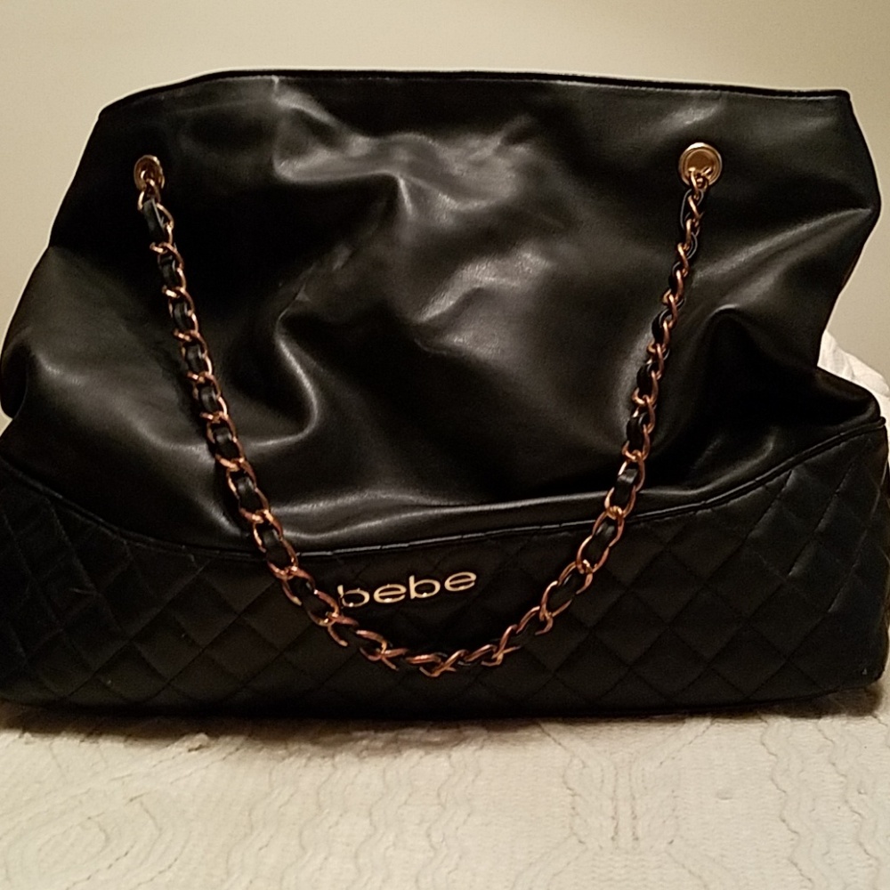 Bebe Chain Fashion Tote